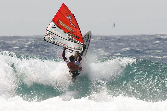 danny goes vertical - PWA Tenerife World Cup 2011 Day 3 ©  John Carter / PWA http://www.pwaworldtour.com